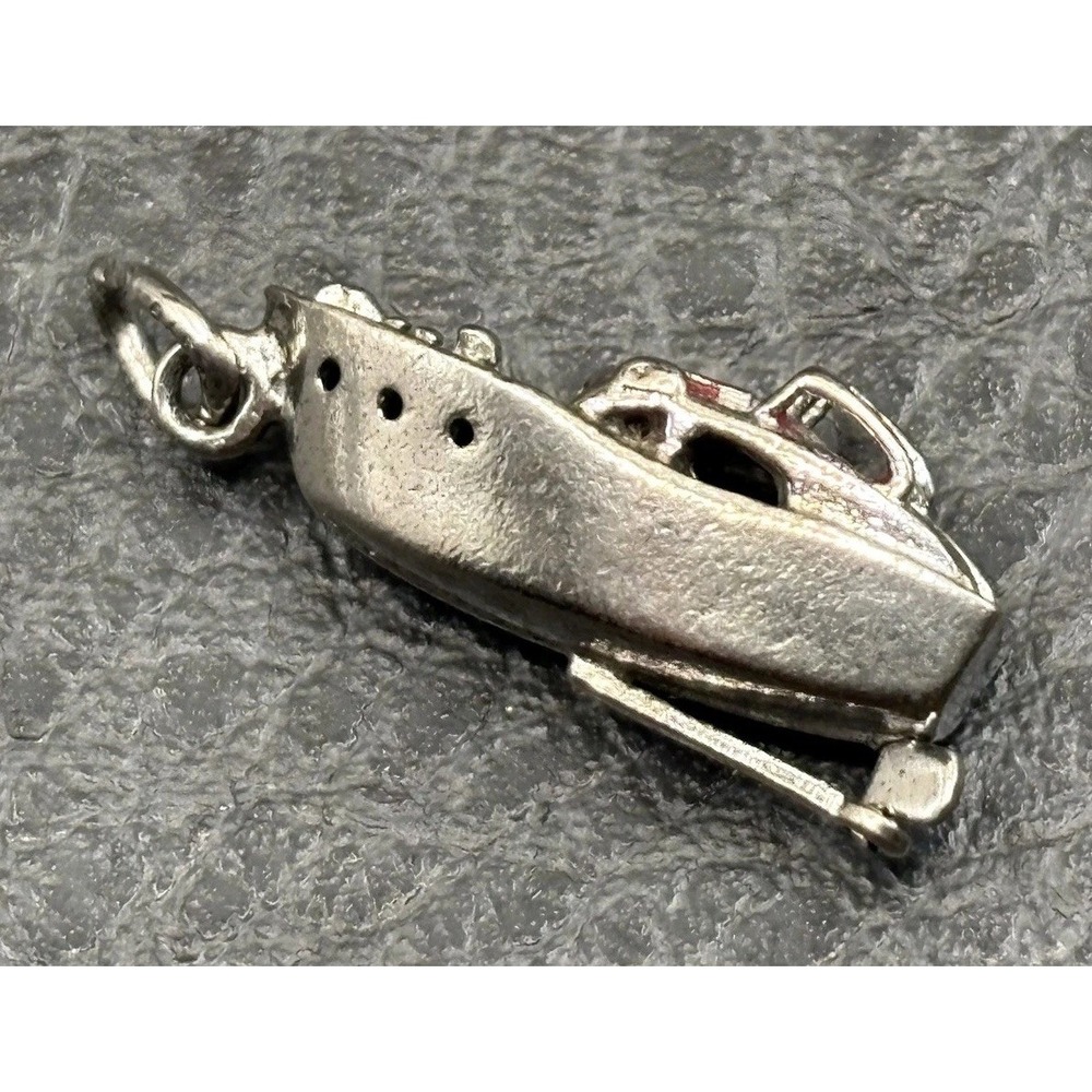 Vintage Wells Sterling Silver 925 Charm Pendant Nautical